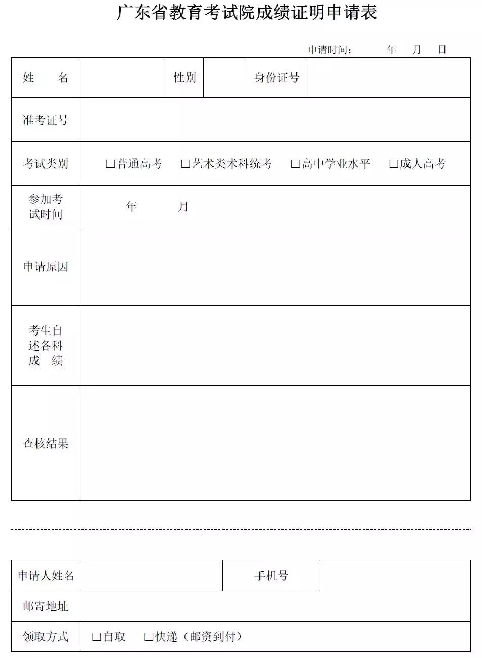 2020广东学考成绩打印,为什么广东学考分数没有短信通知