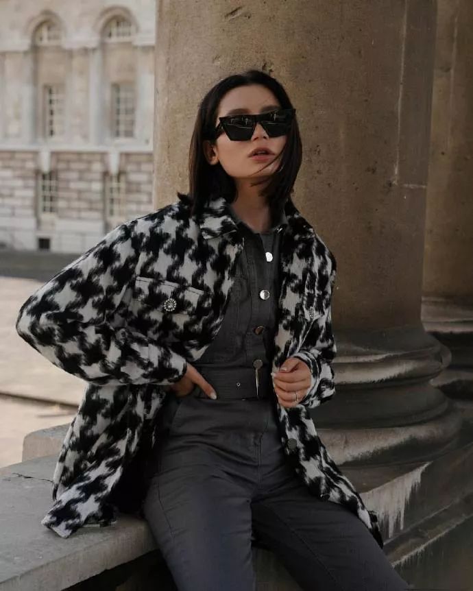 永不淘汰的格纹元素,格纹重塑经典复古摩登风强烈来袭