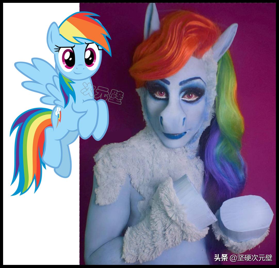 cos小马宝莉超丑版,小马宝莉的cos