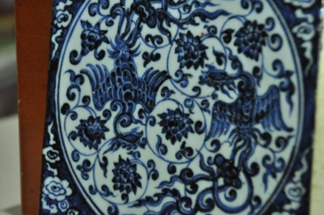 大报恩寺青花地砖,永乐大报恩寺地砖