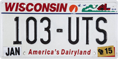 美国车牌为什么那么多图案,为什么有人取车牌