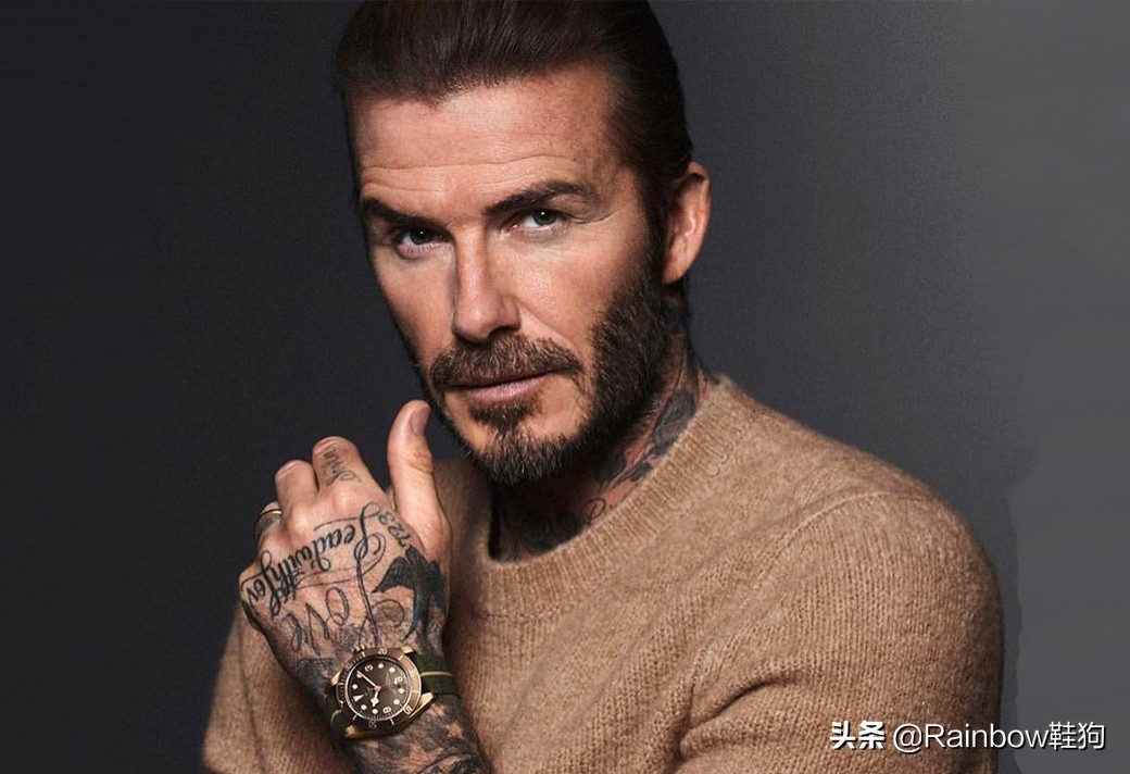 贝克汉姆黑白双煞,贝克汉姆纯白礼服