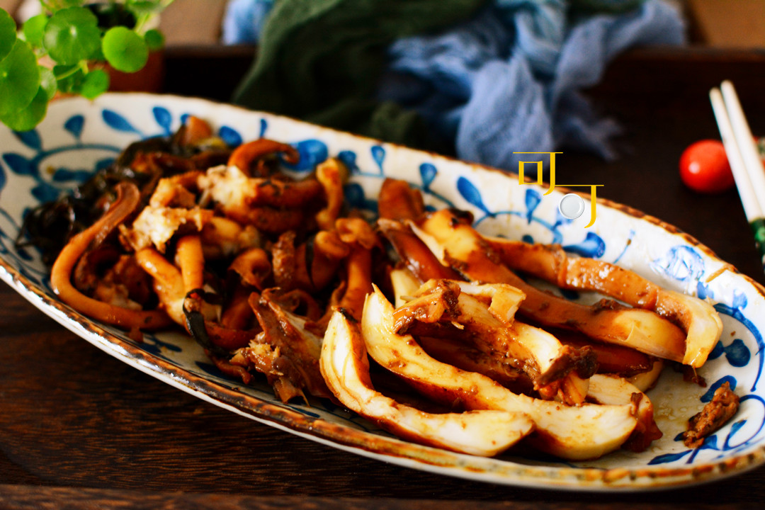 墨鱼传统吃法,宁波人腌墨鱼的制法