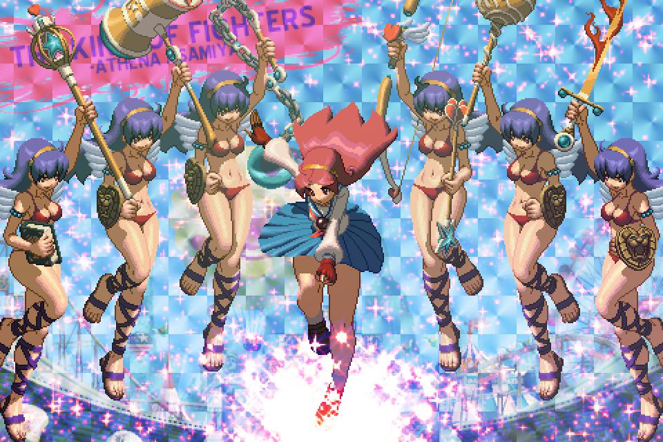 拳皇雅典娜无人能破吗,拳皇无大招