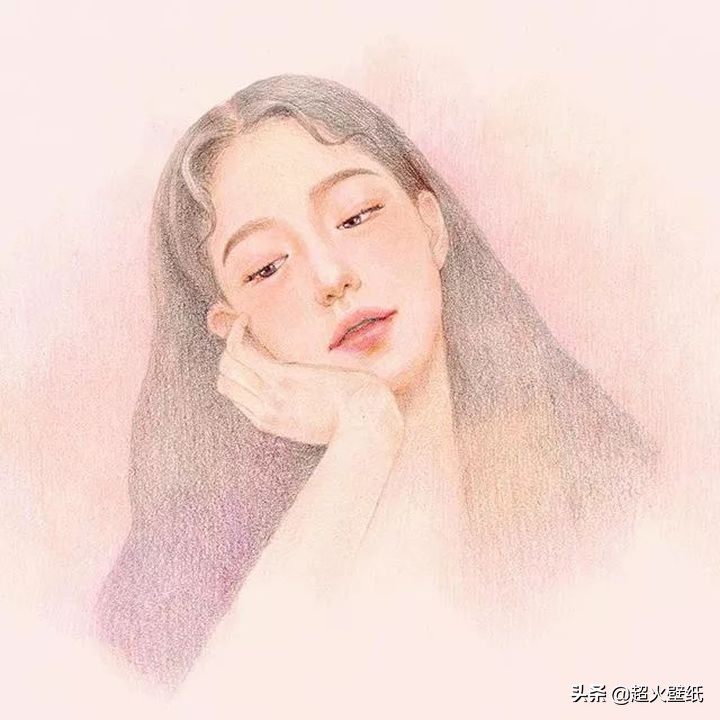 韩国高颜值小姐姐学了6年的绘画,却治愈了全网18万粉丝