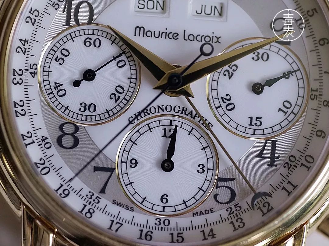 艾美橡树机芯,古董计时腕表