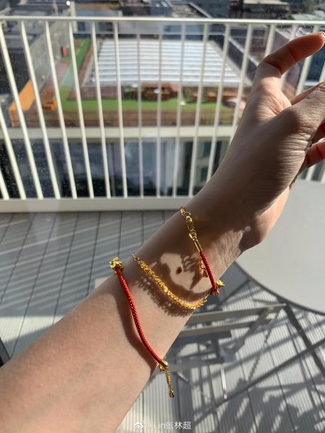 金晨同款红绳手链,金晨戴的是哪款小红绳
