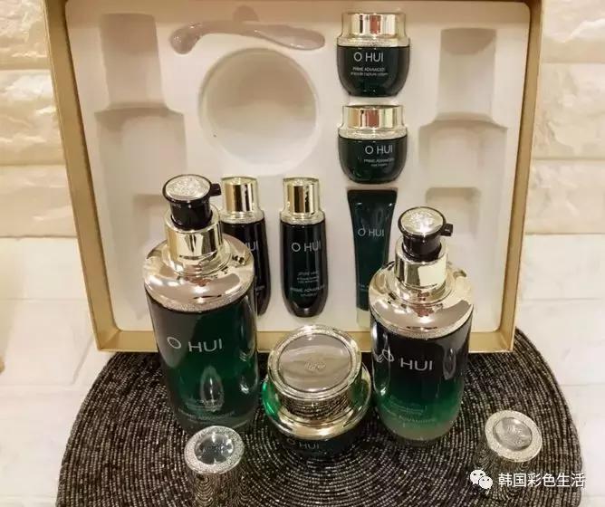 ohui欧蕙极致水乳小样,ohui欧蕙多效活妍系列9件套礼盒