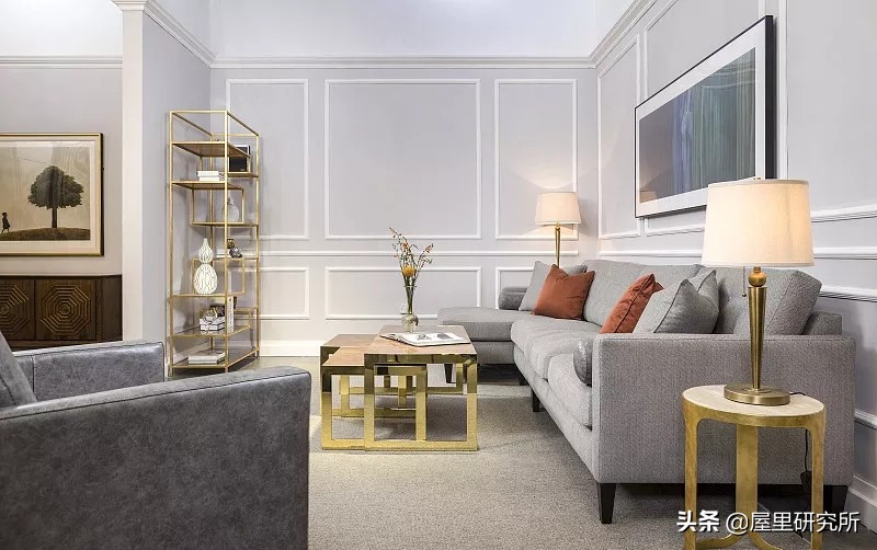 沙发实用极简布艺高级风格,布艺沙发适合轻奢风格