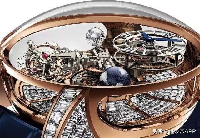 腕表手工镶钻工艺盘点,腕表避雷针蓝气球镶钻