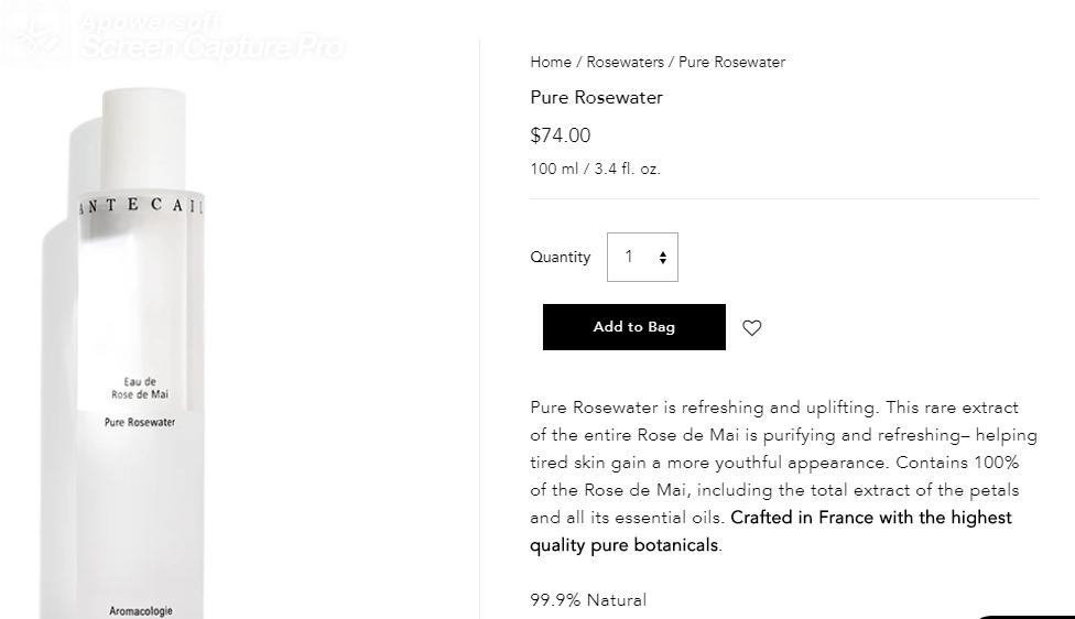 保湿补水护肤必备,玫瑰补水保湿纯露推荐