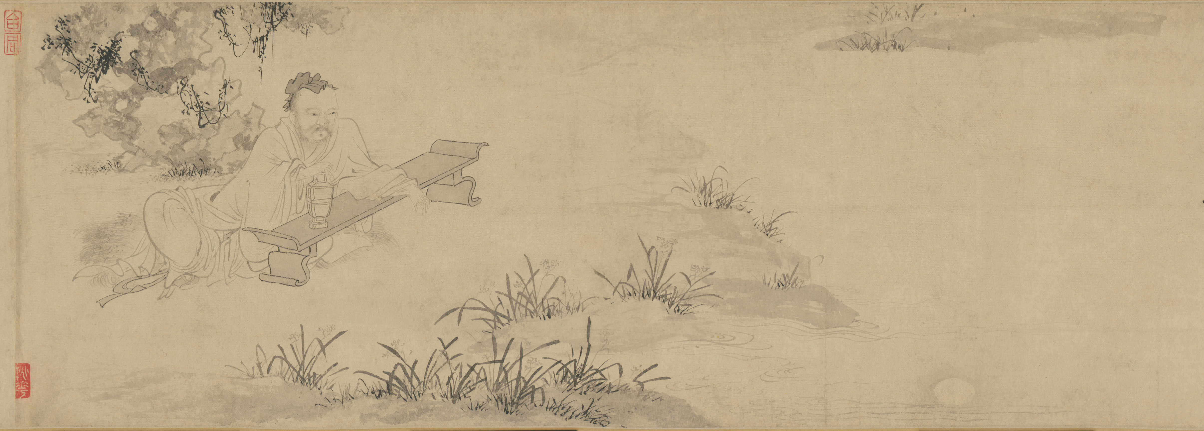 一诗一画一意境,一诗一画书法