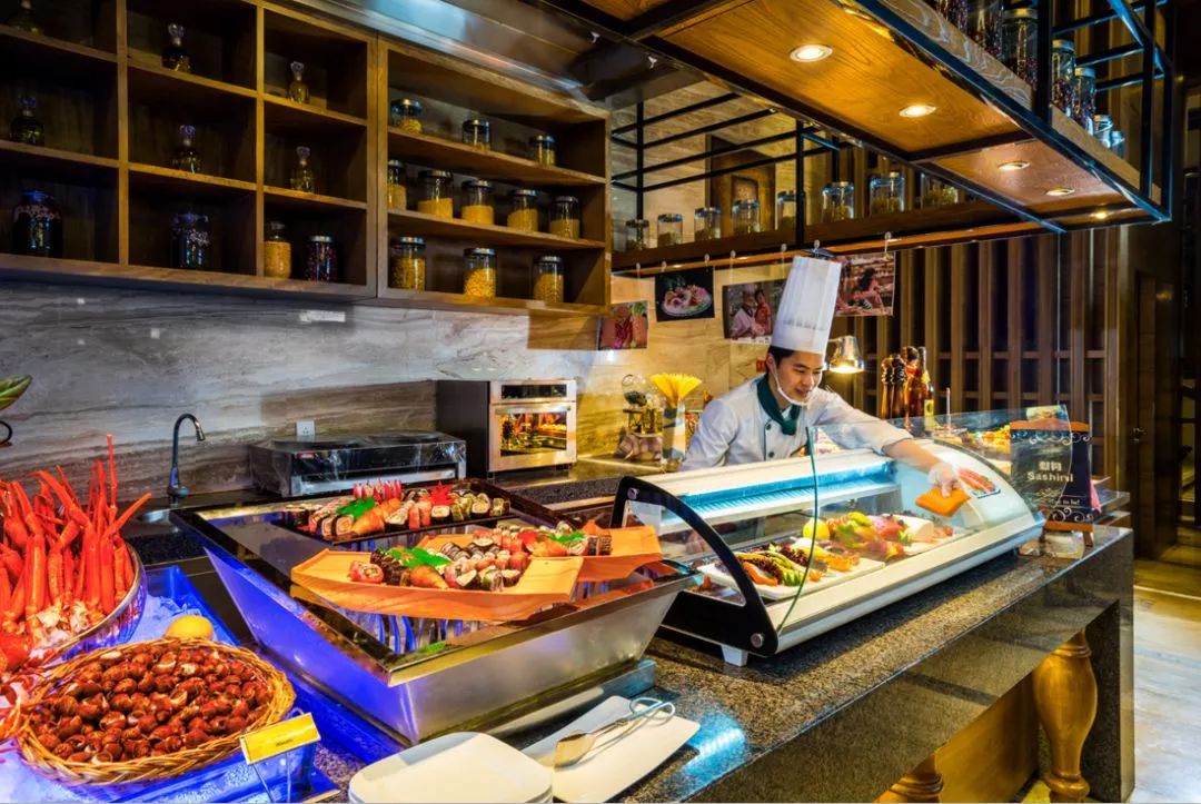 成都温江的一颗明珠,海鲜自助餐+巴西烤肉,还有猪猪侠来啦