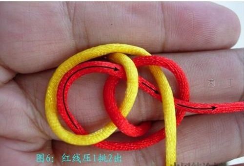 绳结编法大全中国结,中国结纽扣编法慢动作编手链