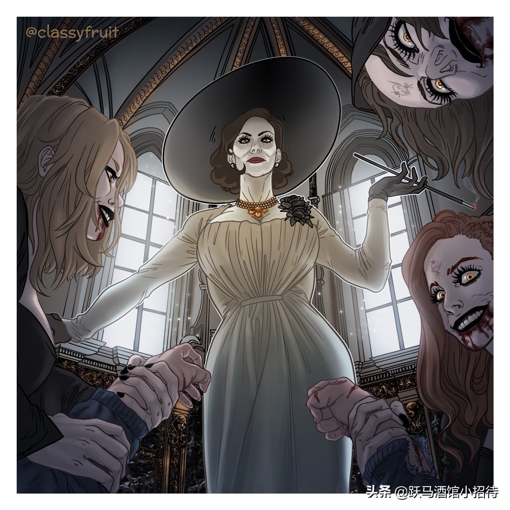 生化危机四领主背后的故事,生化危机村庄人物故事