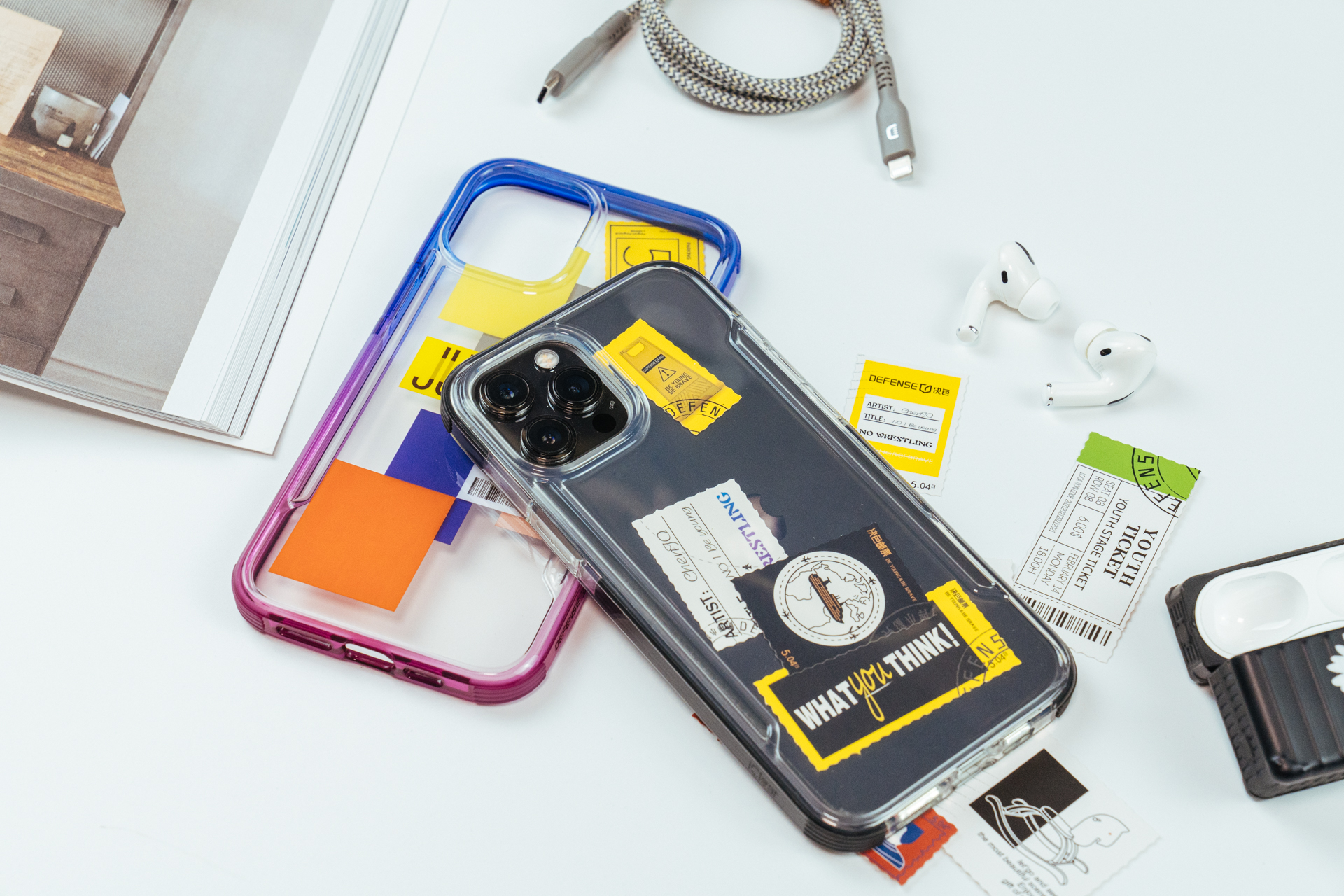 iphone超薄高透壳亮黑,iphone防爆防灰壳