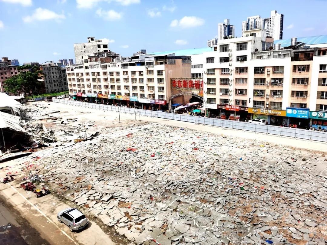 再见，龙圣临时市场！