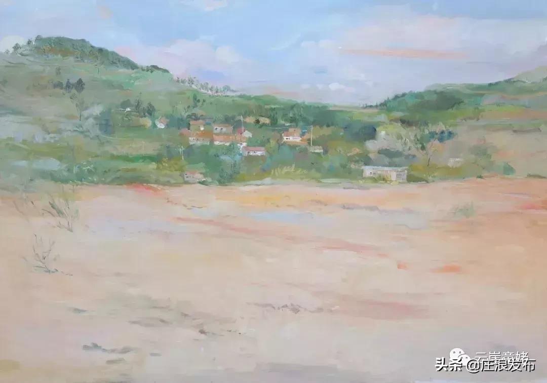 庄浪画家张嘉科山水画作品欣赏,庄浪画家