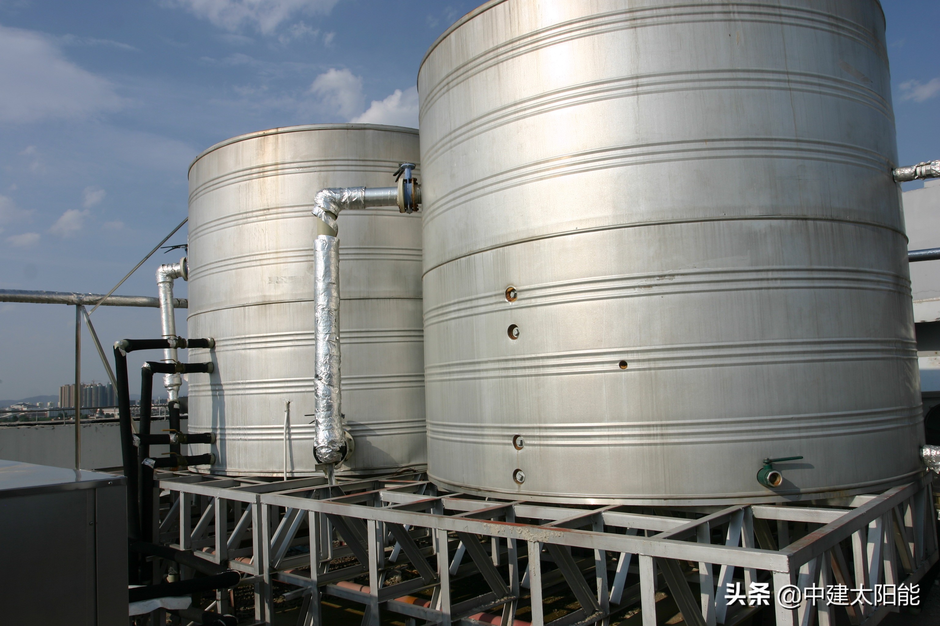 太阳能热水系统水箱类型,太阳能承压水箱和非承压水箱区别