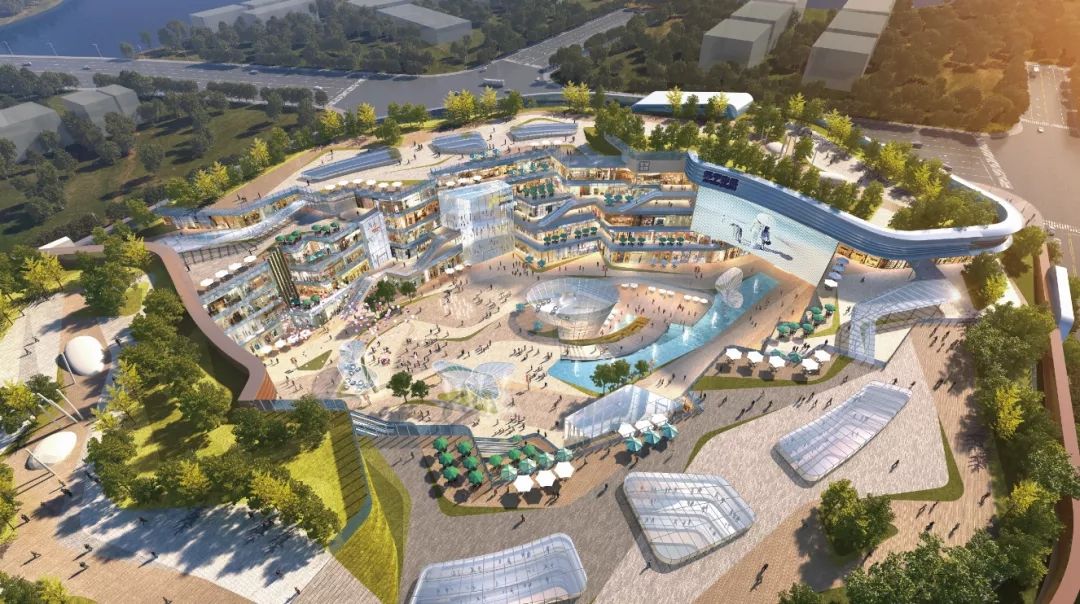 古越山水与现代商业的完美结合，城市购物社交新空间蕴意而来