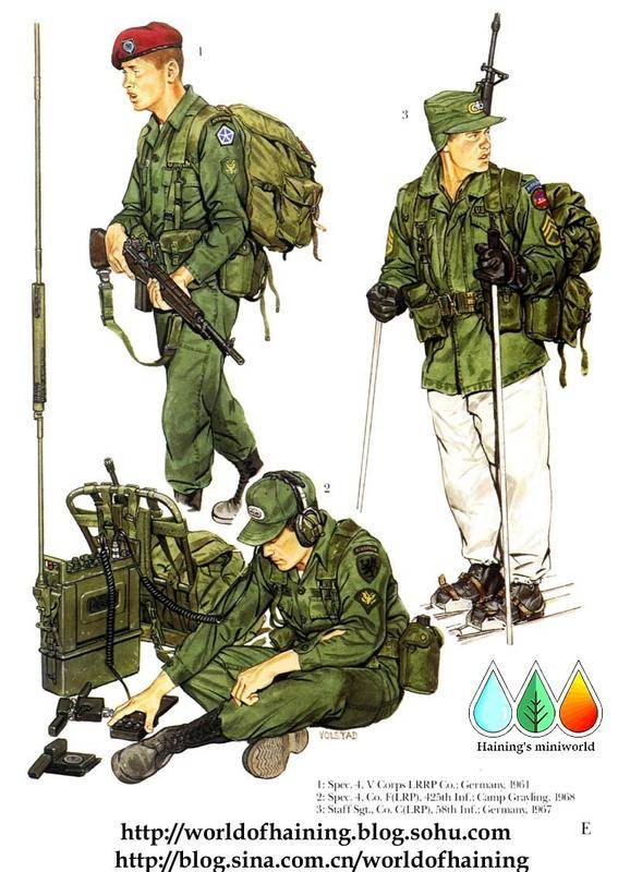 现代美军军服大全,美国游骑兵迷彩服