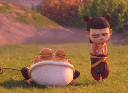 哪吒q版可爱,新生版哪吒复活