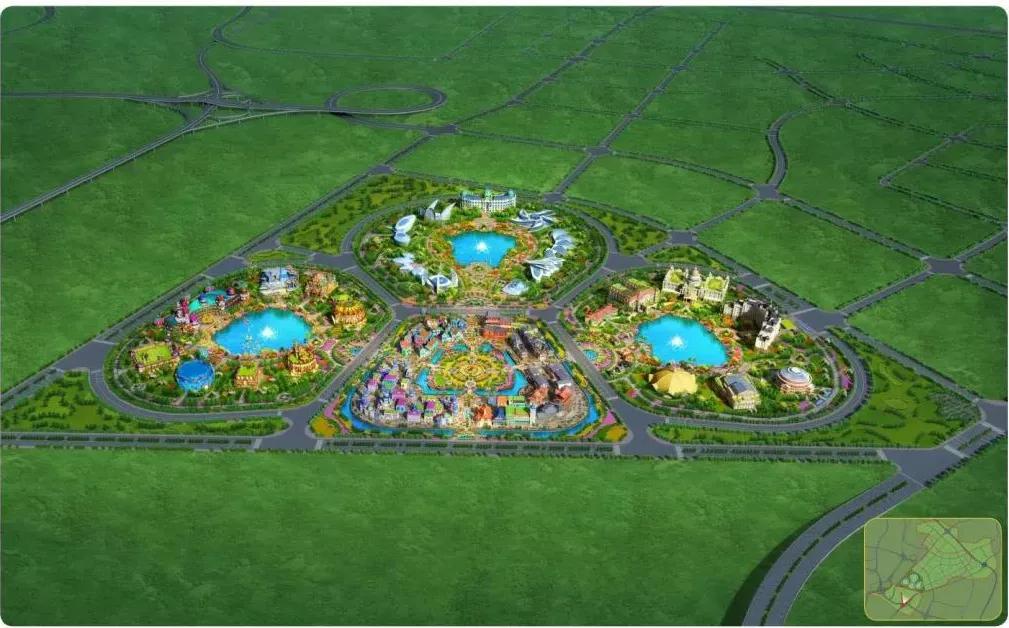 总建面约36.4万方恒大兰州七里河黄峪镇三项目总平面图公示