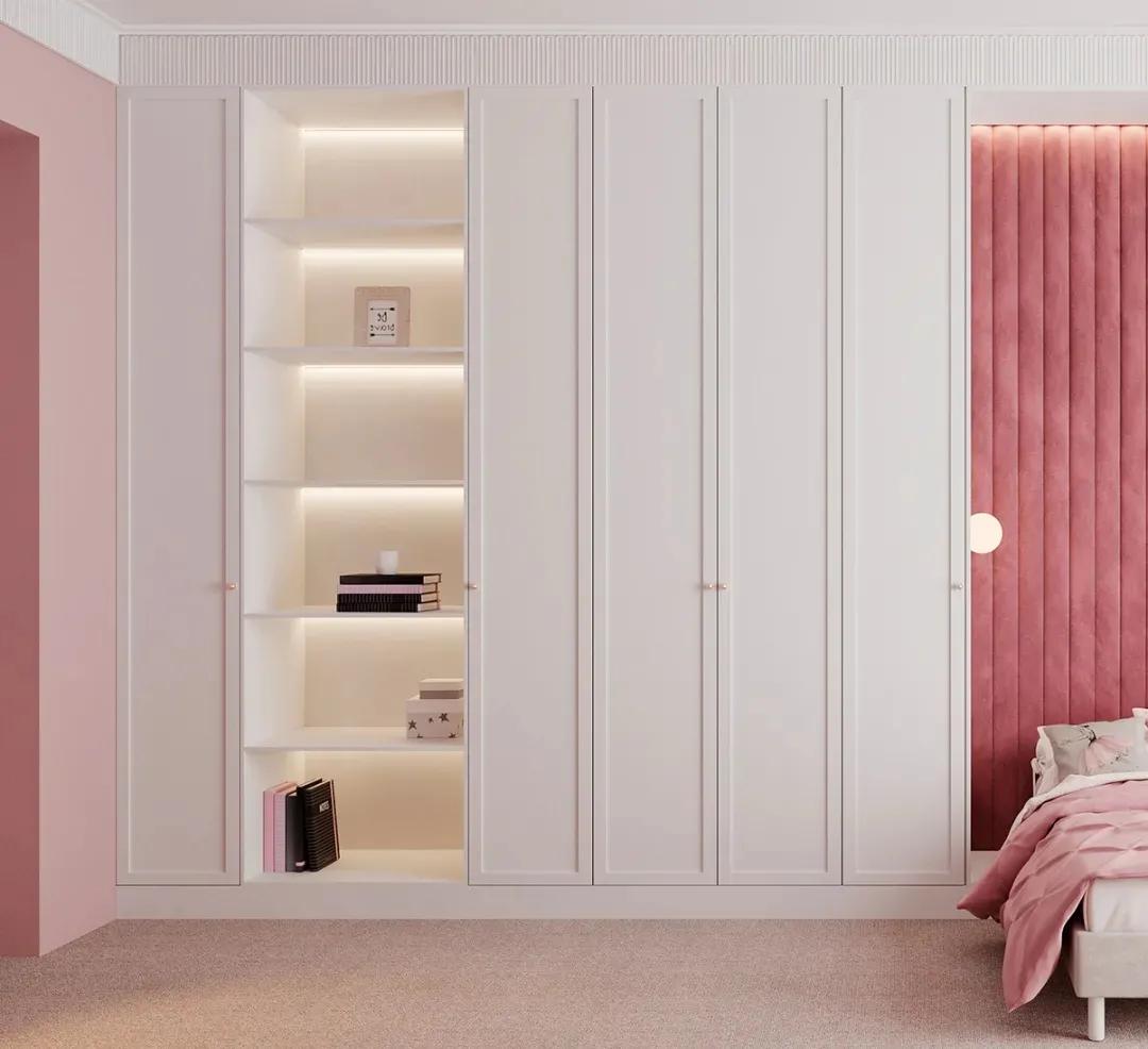 100种创意衣柜,30款小卧室衣柜设计