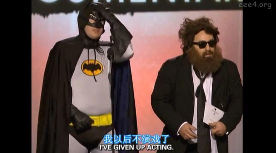 他不是演得好，他就是小丑本人