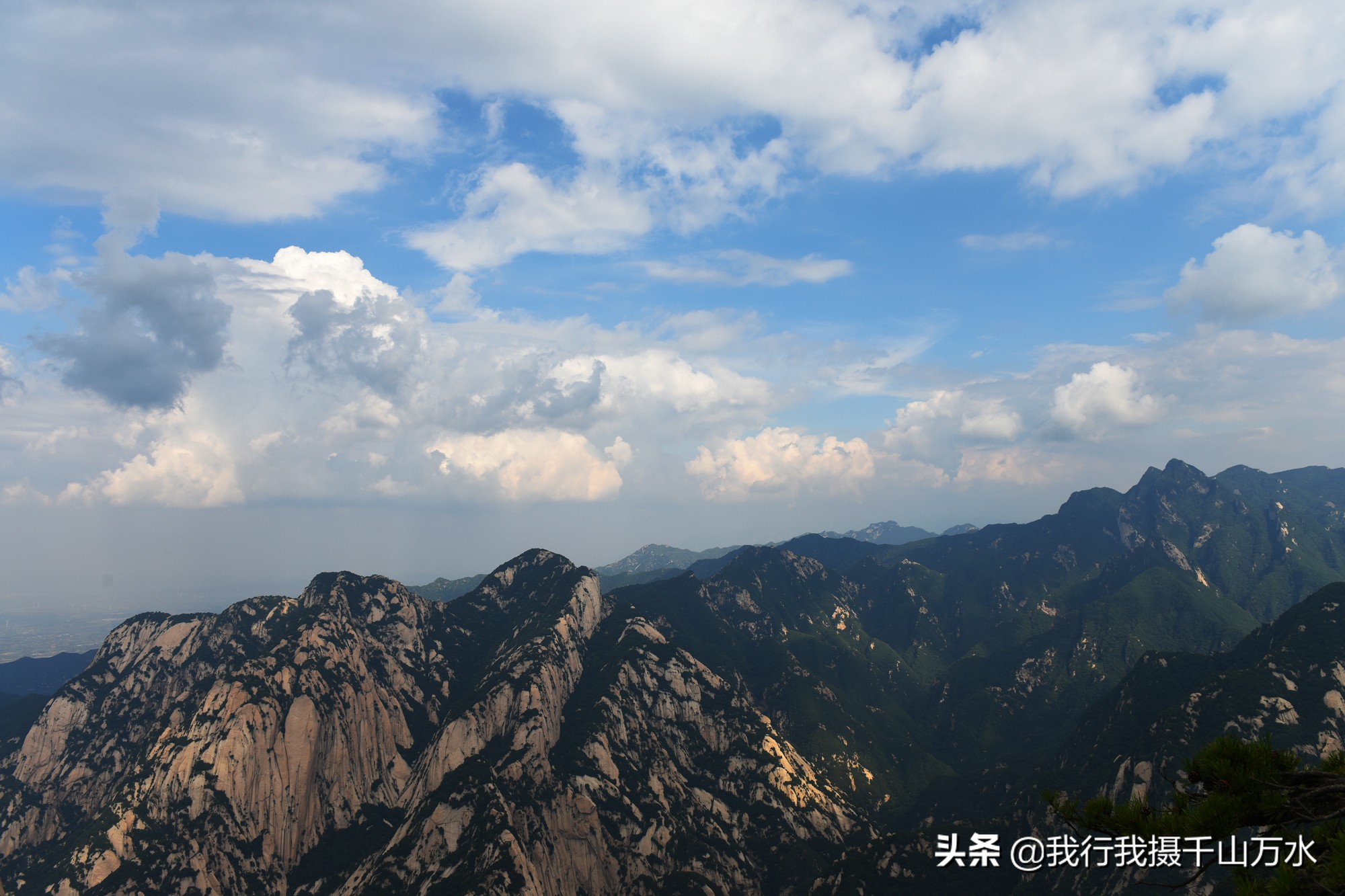 一日行尽情游览拍摄华山—北峰西峰之图文攻略