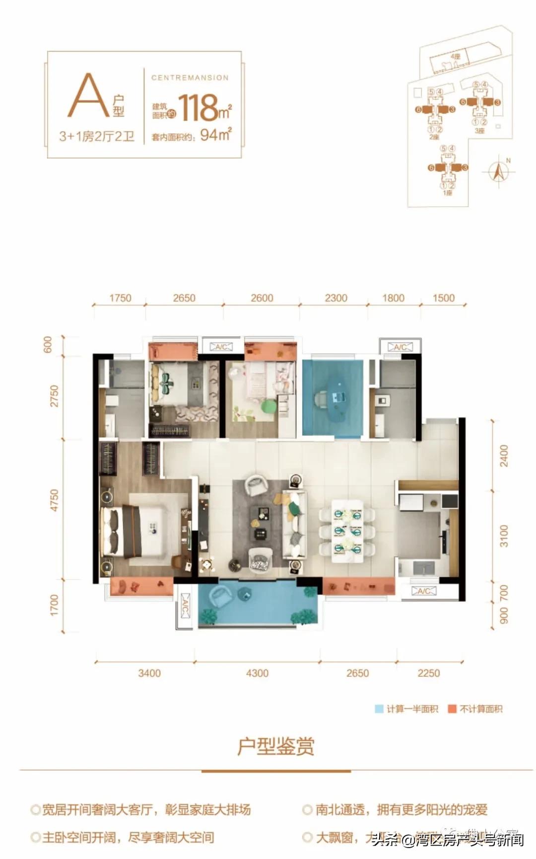 佛山大沥「美的·玖峰广场」单价2字头1中轴千亿灯湖战略高地