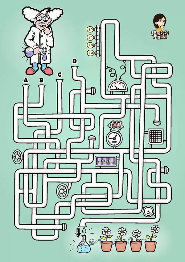 3-4岁空间方位思维训练游戏,0—6岁儿童逻辑思维迷宫游戏