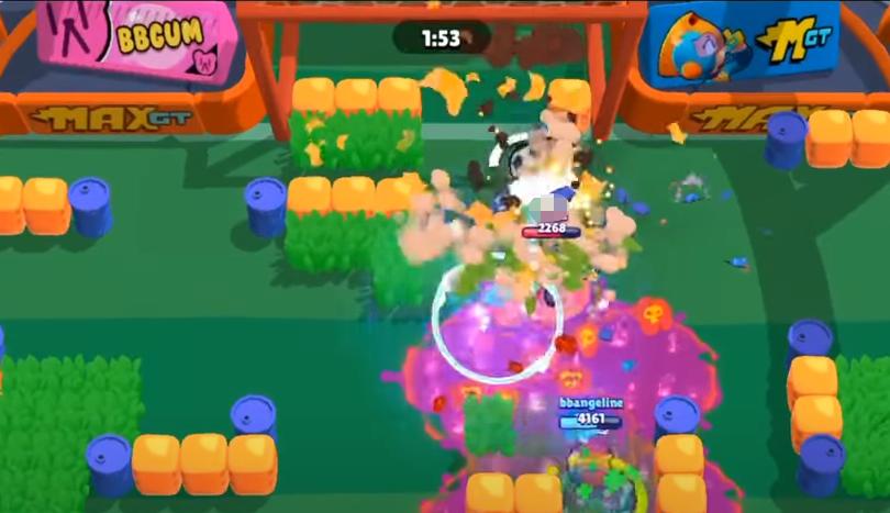 荒野乱斗足球模式:人球合一原地起飞做一个华丽的得分机器