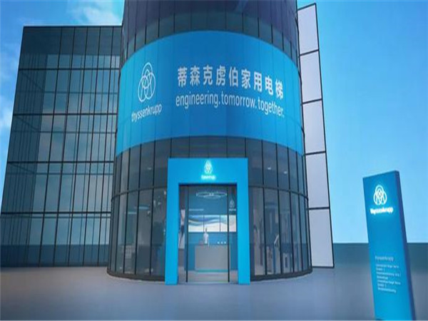 蒂森克虏伯电梯用得多吗,蒂森克虏伯电梯超平层