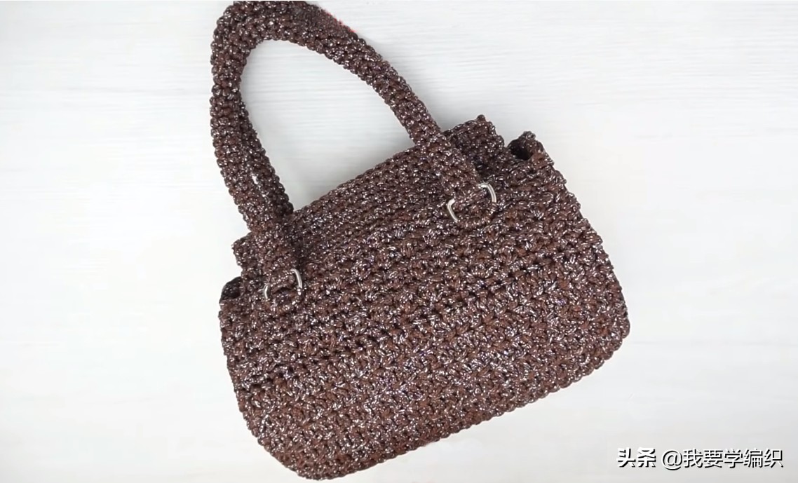 手提包编织教程简单又漂亮,简单又漂亮的包包手工制作方法