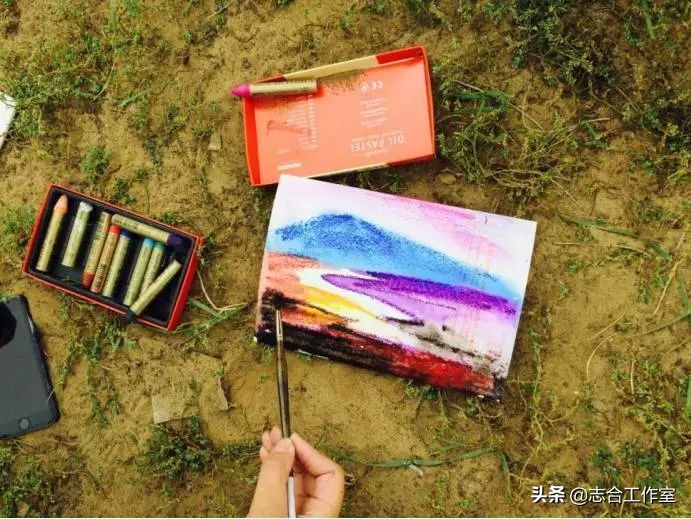 烧钱水粉画,水彩颜料省钱