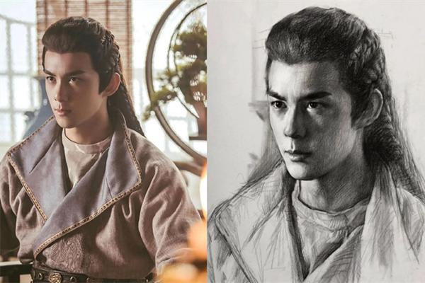 画家笔下的质感学生作品素描,最新绘画大师素描作品