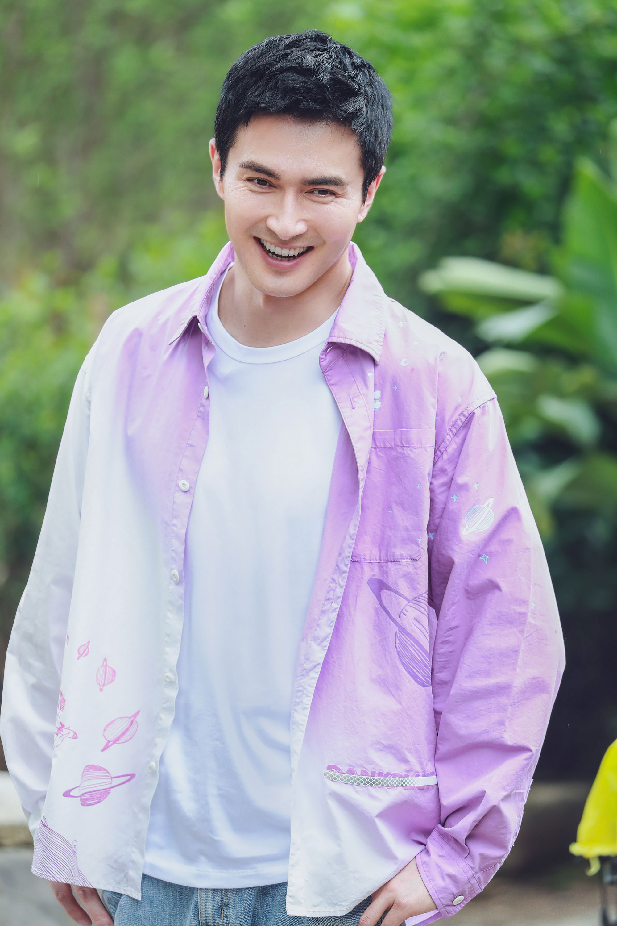 高伟光牛仔衬衫,高伟光衣品