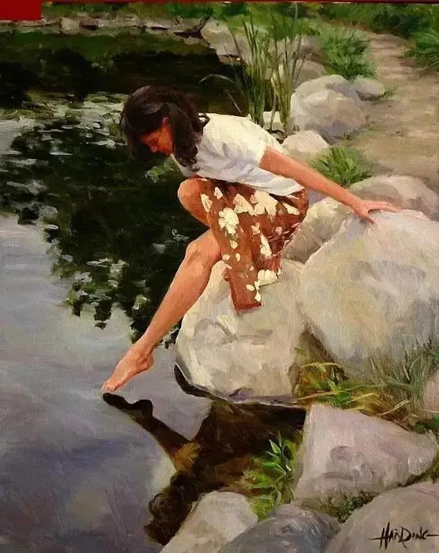 美国顶级油画大师作品,美国油画家斯科特哈丁