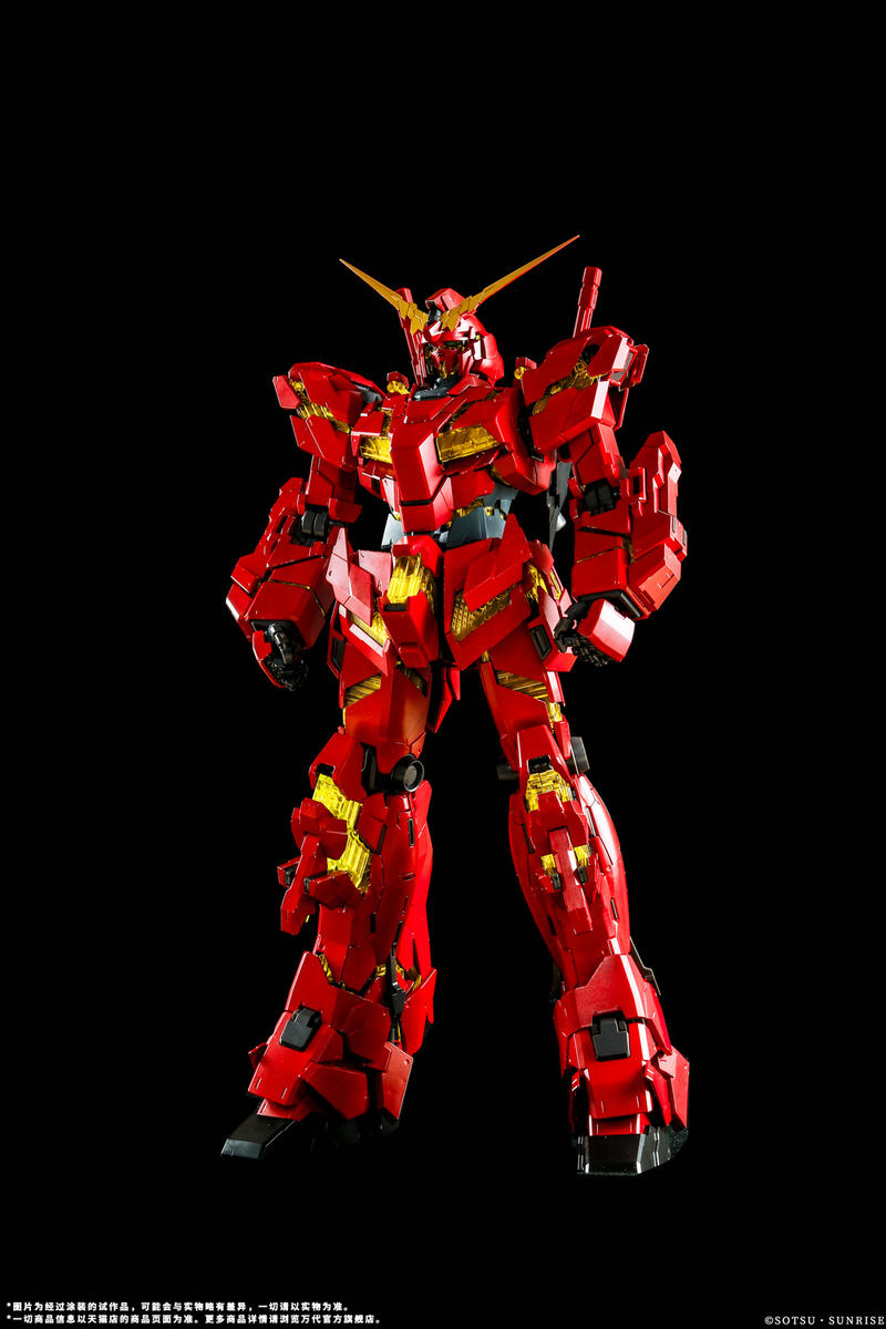 万代高达pg独角兽值得买吗,万代pg中国限定红独角兽