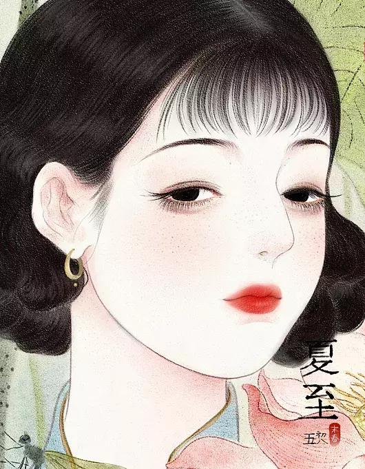 她笔下的女人韵味十足,他笔下的女子美得倾国倾城