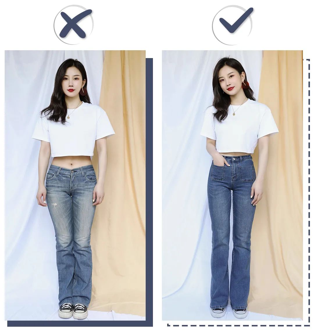 胯宽腿粗腿不直裤子推荐,腿不直胯宽穿什么裤子好看