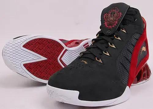 奥尼尔shaq系列篮球鞋,球鞋推荐高颜值李宁全白