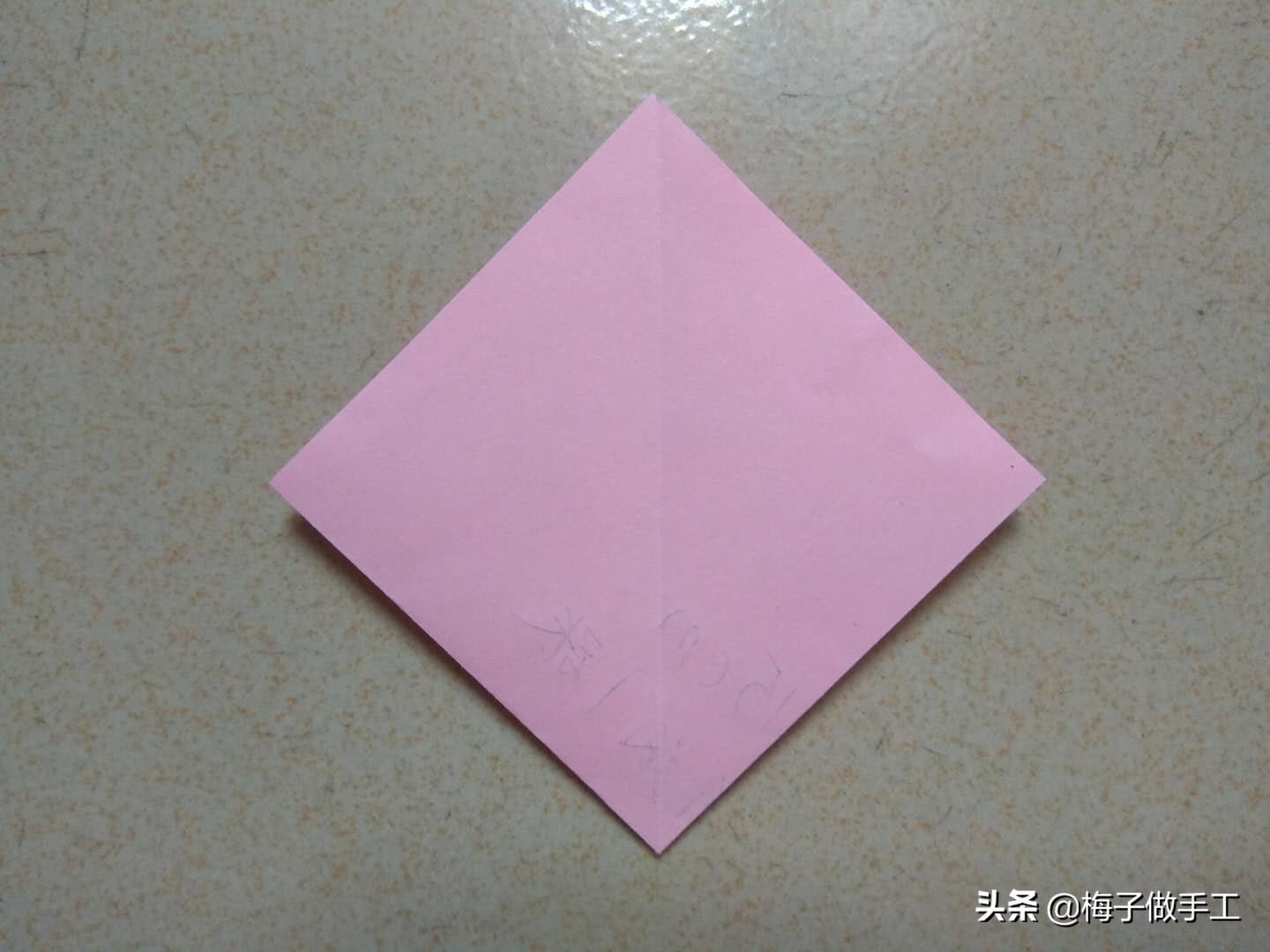 折纸手工陀螺简单一张纸,折纸陀螺一张纸做法最简单