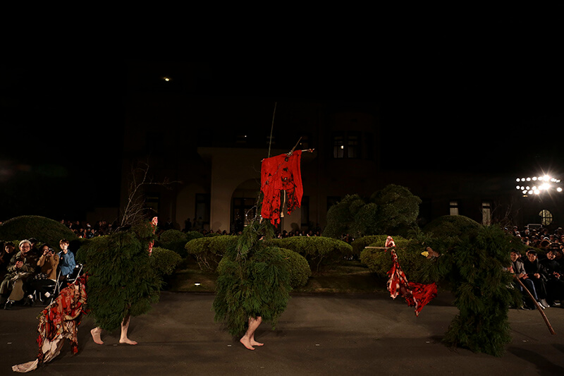 公园时装秀,公园时装秀场