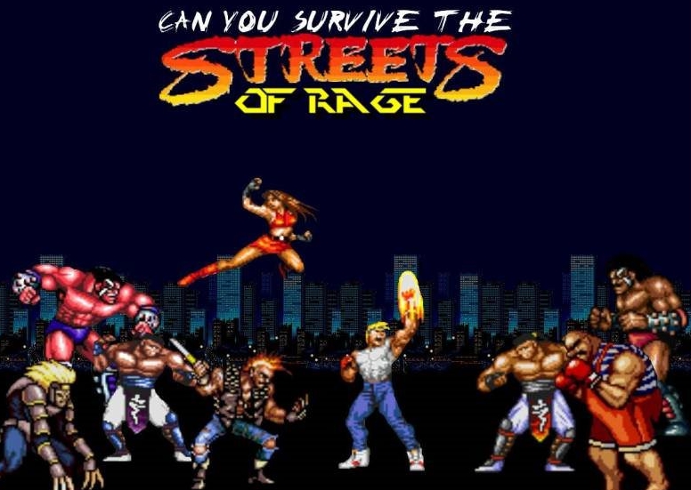 世嘉游戏怒之铁3,怀旧游戏怒之铁拳3