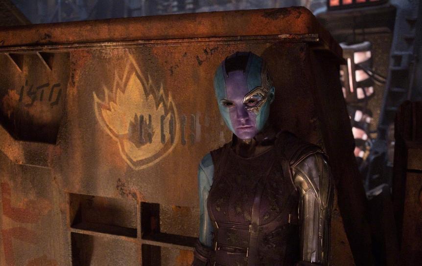 《复联4》：BlueGirl丨公平的星空下，给你一片美丽的云