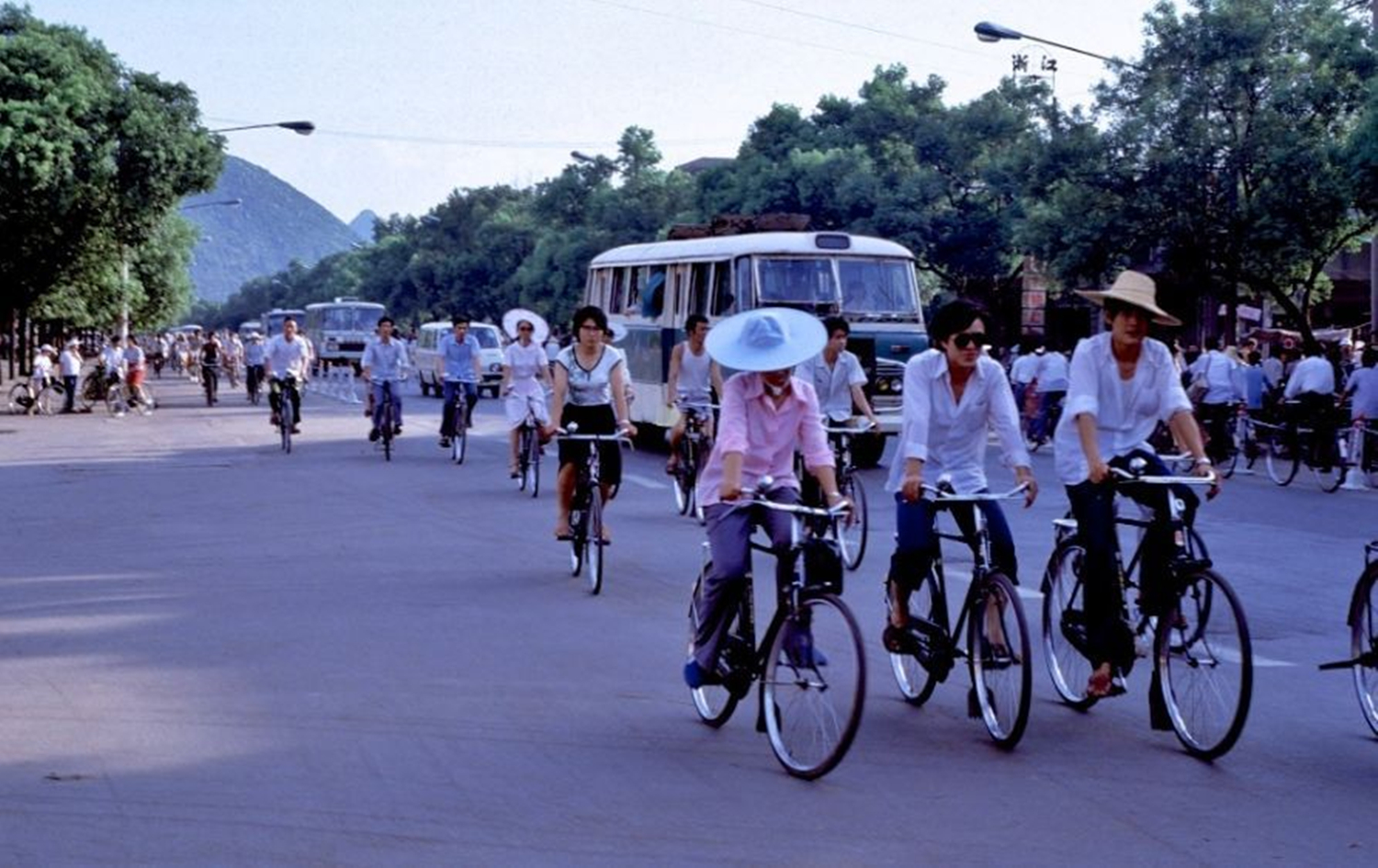 八十年代的广西桂林老照片,八十年代记忆中的桂林图片