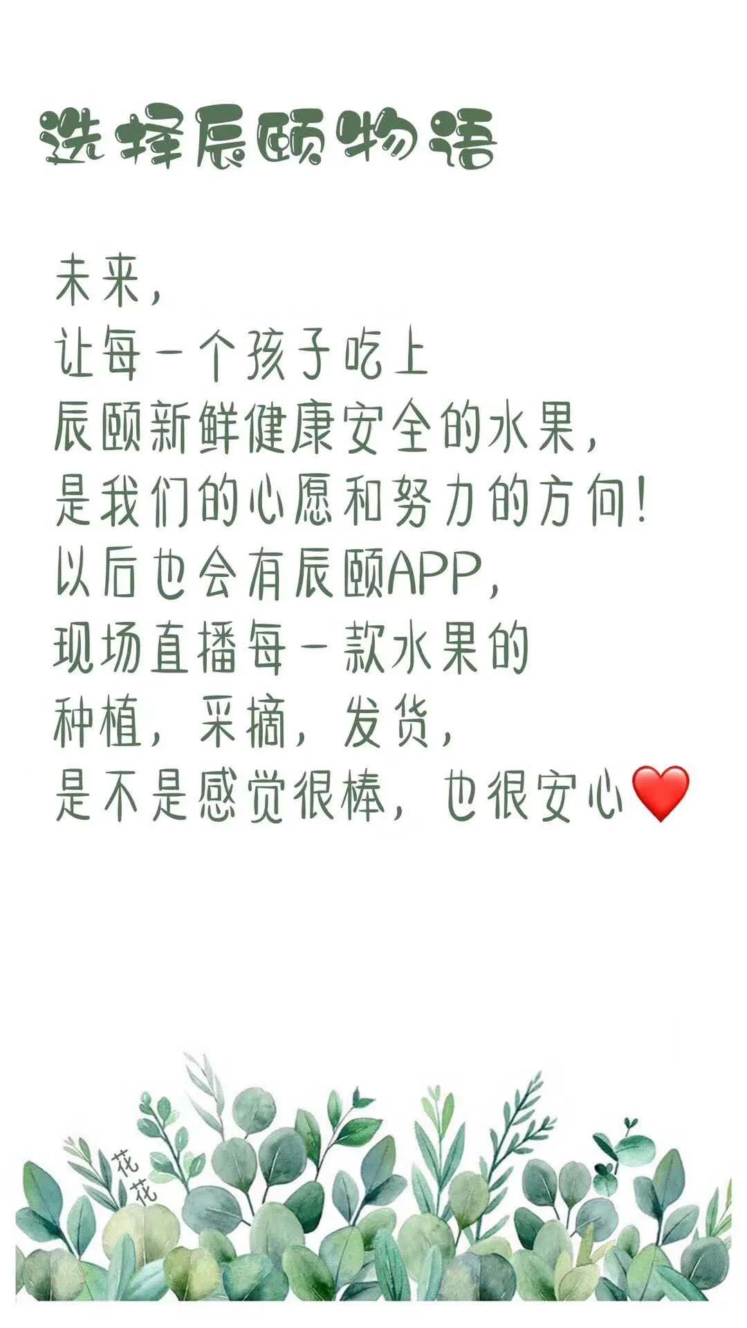 辰颐物语水果靠谱吗,辰颐物语与实体店的水果有区别吗