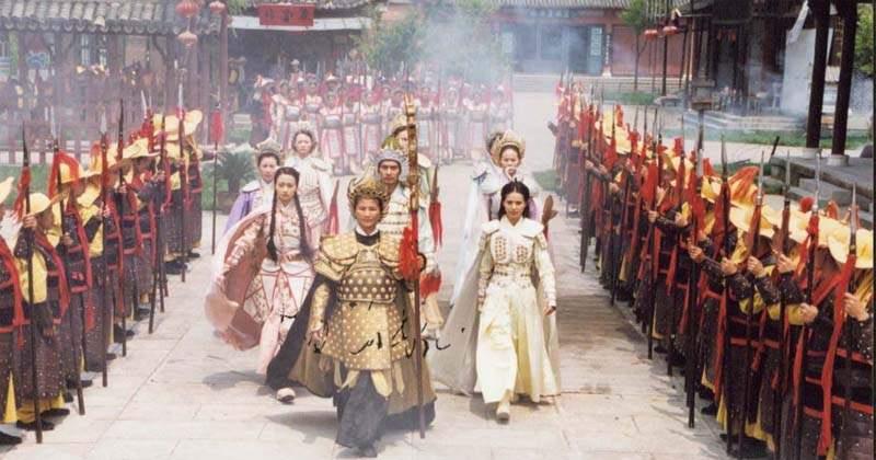 杨门女将发型,杨门女将发型图